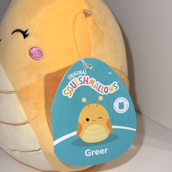 Squishmallows Greer the Grasshopper 💛 ✨First to Market✨ - Picture 3 of 4